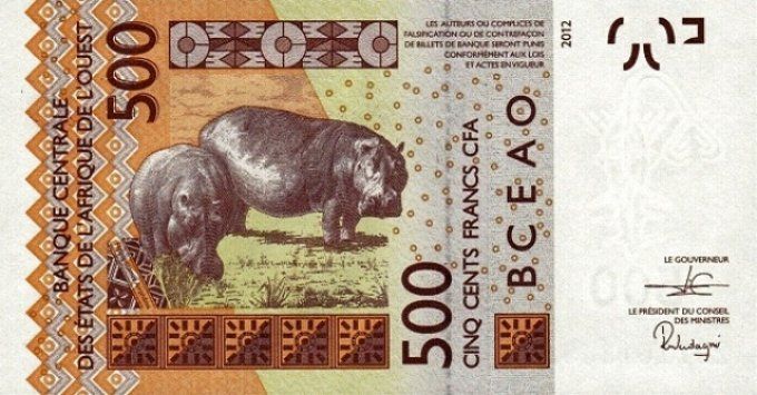 Billet du Togo 500 francs année 2020 pick 819i UNC