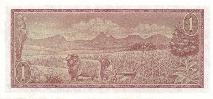 Billet Afrique du sud 1 Rand 1973-1975 pick 116b UNC