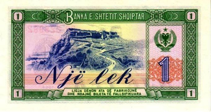 Billet d'Albanie 1 Lek 1964 pick 33 UNC