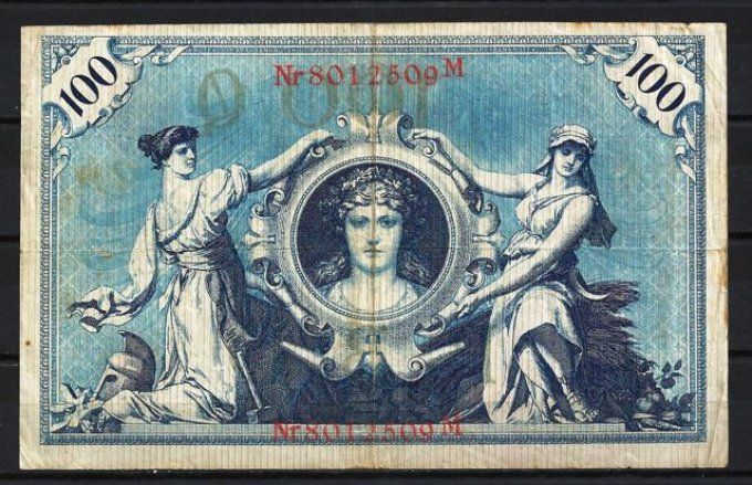 Billet Allemagne 1908 (4) pick 33a occasion Very Fine