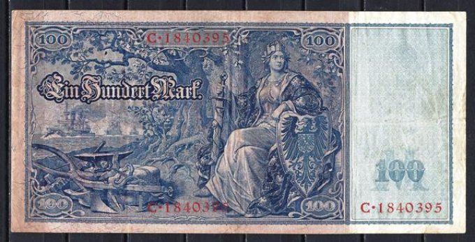 Billet Allemagne 1909 (2) pick 38 occasion Very Fine