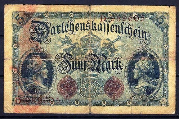 Billet Allemagne 1914 (1) pick 47a occasion Very Fine
