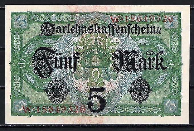 Billet Allemagne 1917 (1) pick 56b occasion Very Fine