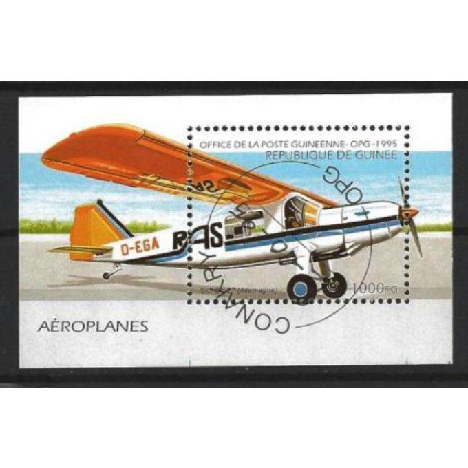 Guinée 1995 (AV18) bloc oblitéré