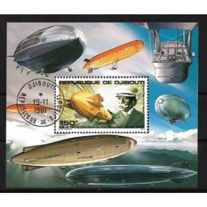 Djibouti 1980 (BD1) bloc oblitéré