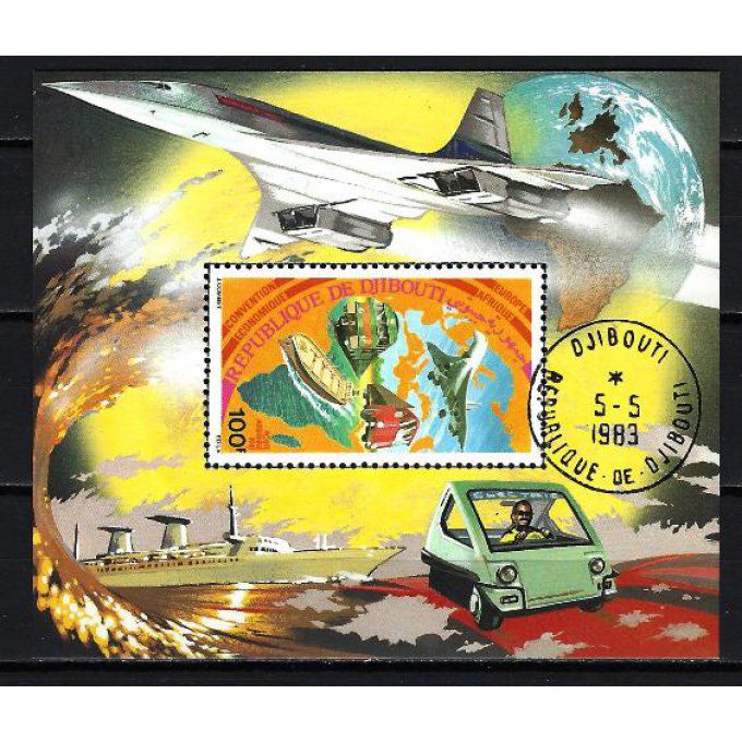 Djibouti 1981 (AV39) bloc oblitéré