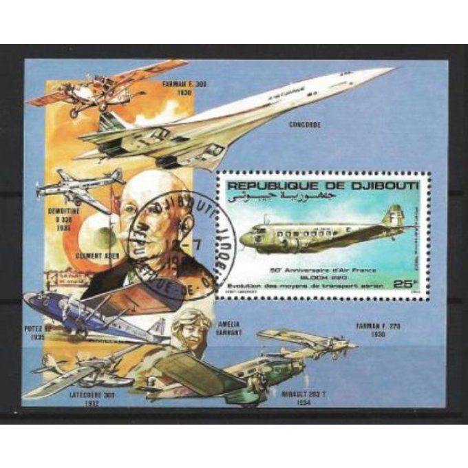 Djibouti 1983 (AV4) bloc oblitéré