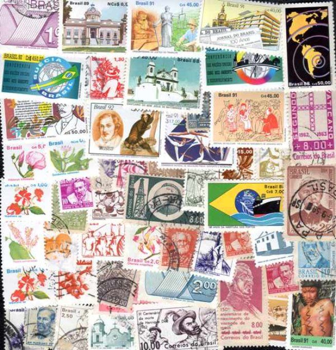 Collections de timbres du Brésil