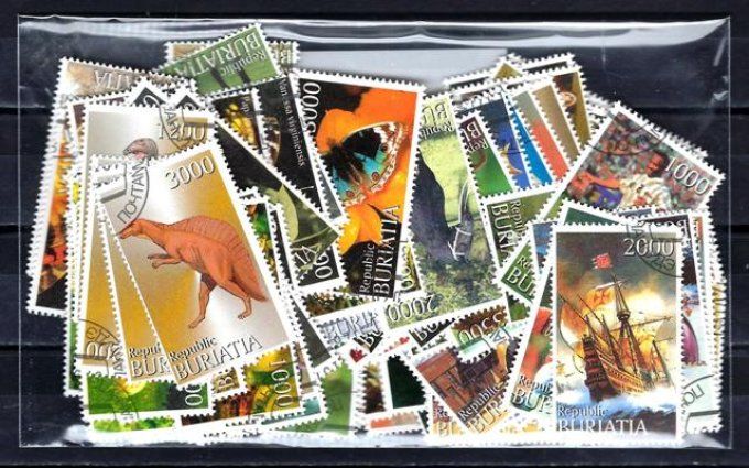 Collections de timbres de Buriatie