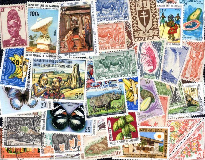 Collections de timbres du Cameroun