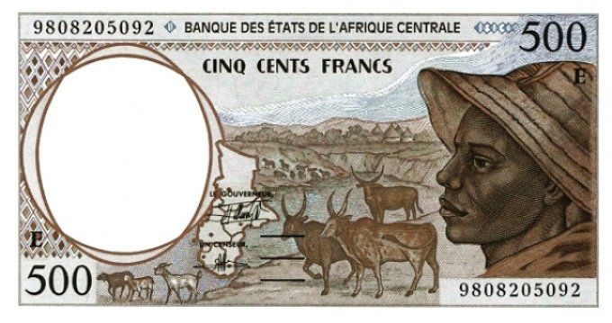Billet du Cameroun 500 francs année 1998 pick 201e UNC
