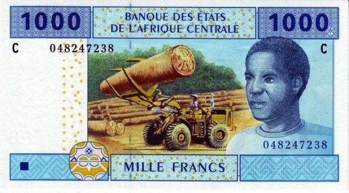 Billet du Tchad 1000 francs année 2002 pick 607 UNC