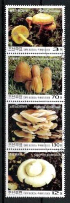 Corée du Nord 2003 (CP10) série complète de 4 timbres oblitérés