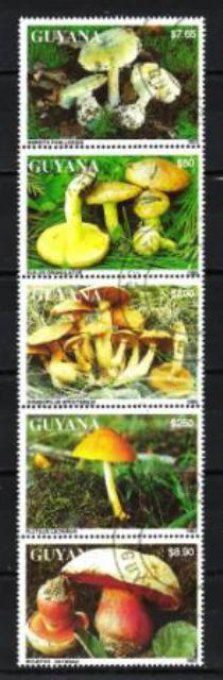Guyana 1993 (CP28) série complète de 5 timbres oblitérés