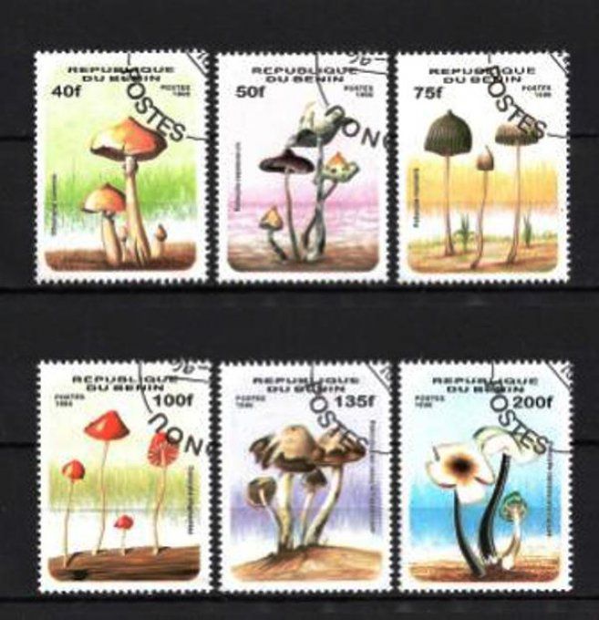 Bénin 1993 (CP31) série complète de 6 timbres oblitérés
