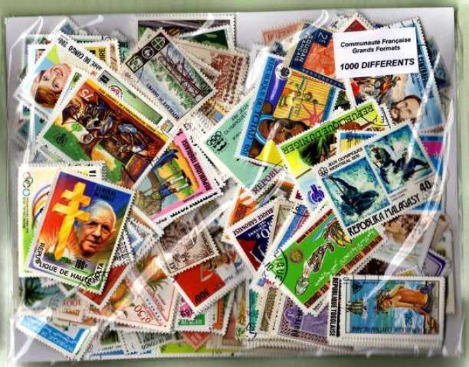 Collections de timbres de la Communauté Française Commémoratifs oblitérés