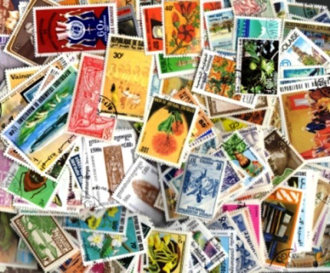 Collections de timbres de la Communauté Française Commémoratifs oblitérés