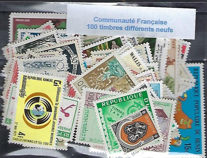 Collections de timbres de la Communauté Française Commémoratifs Neufs