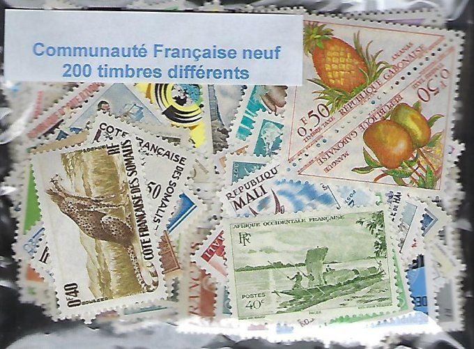 Collections de timbres de la Communauté Française Commémoratifs Neufs