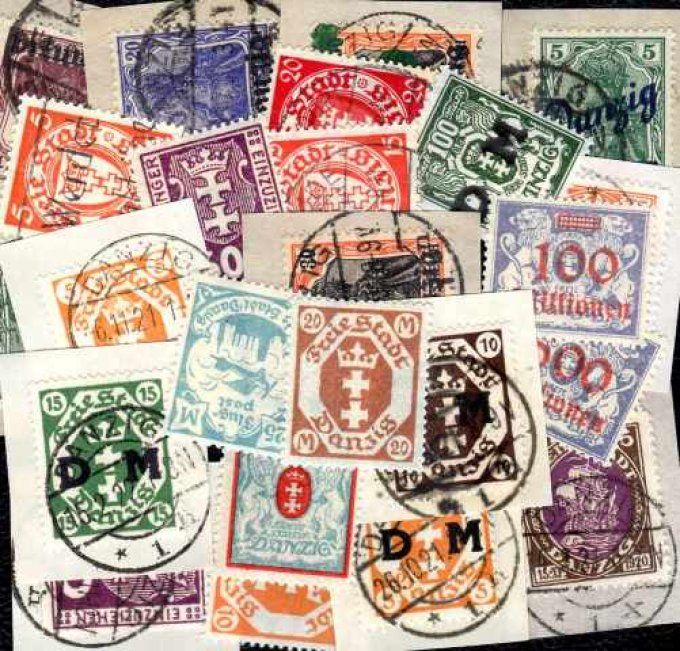 Collections de timbres de Dantzig