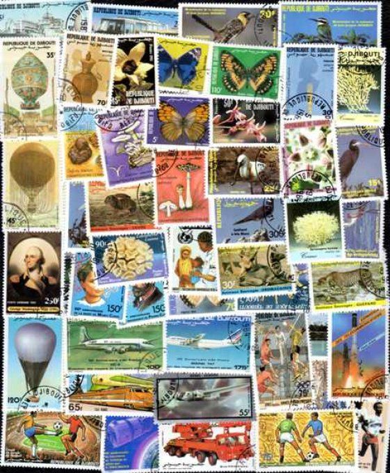 Collections de timbres de Djibouti