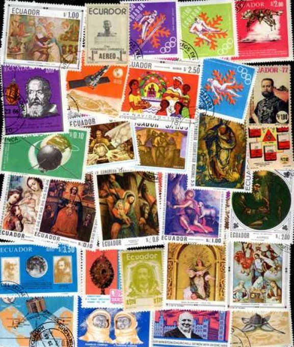 Collections de timbres de l'Equateur