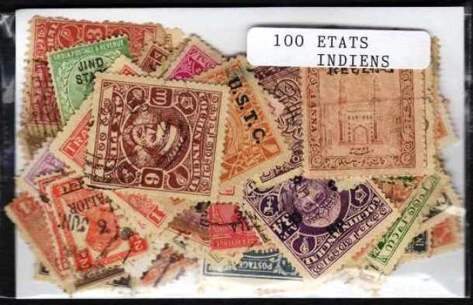 Collections de timbres des Etats Indiens