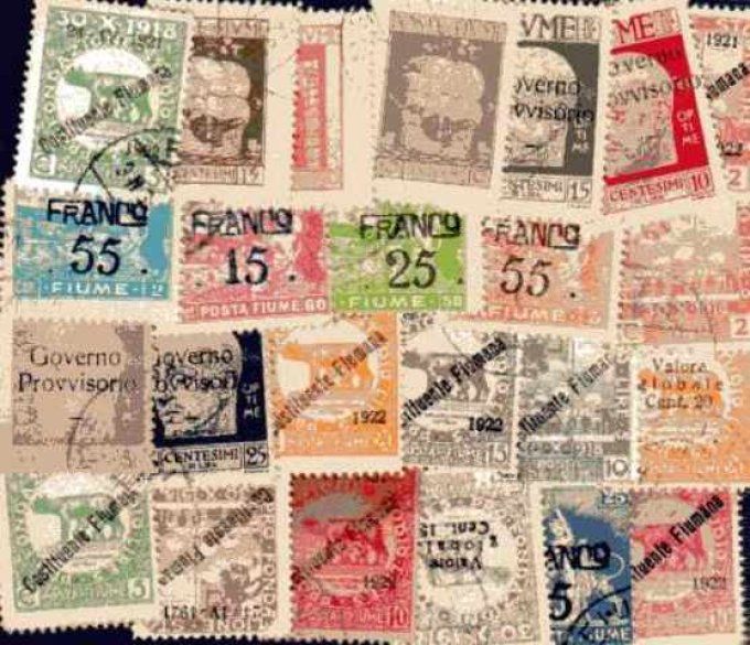 Collections de timbres de Fiume