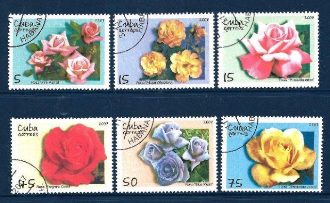 Cuba 2007 (FL114) série complète de 6 timbres oblitérés