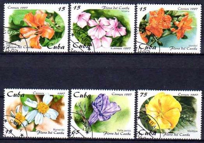 Cuba 1997 (FL41) série complète de 6 timbres oblitérés