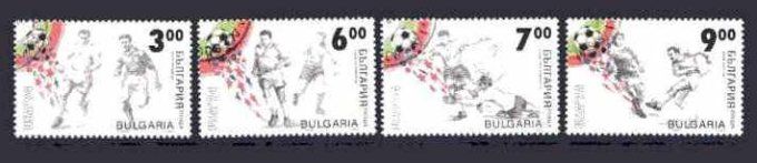 Bulgarie 1994 (foot6) série complète de 4 timbres oblitérés