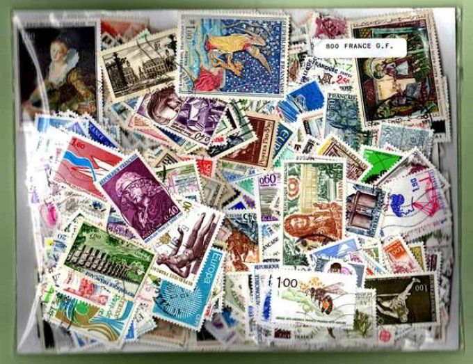 Collections de timbres de France Commémoratifs Grands Formats