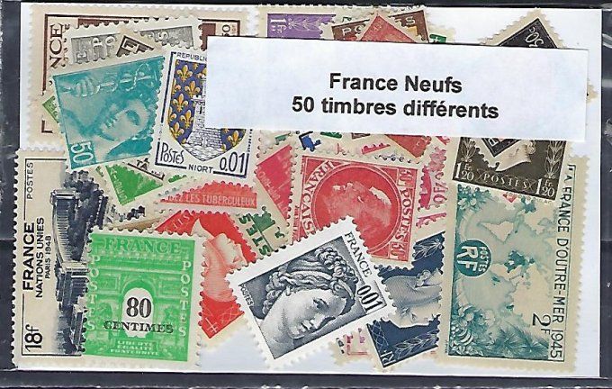 Collections de timbres de France Neufs
