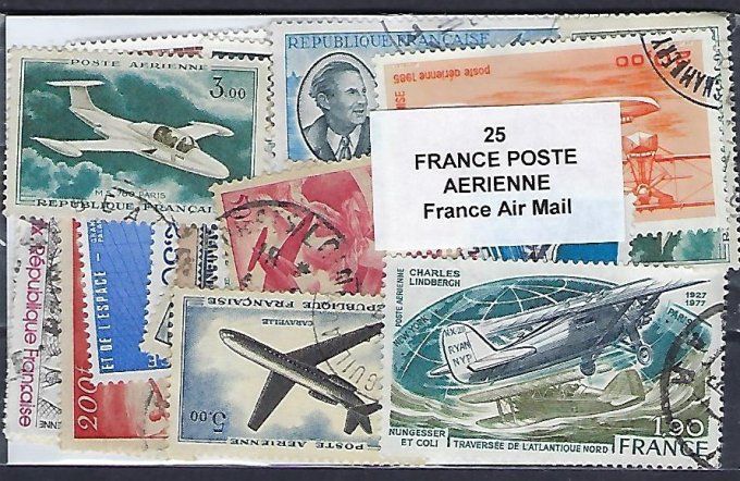 Collections de timbres de France oblitérés Poste aérienne