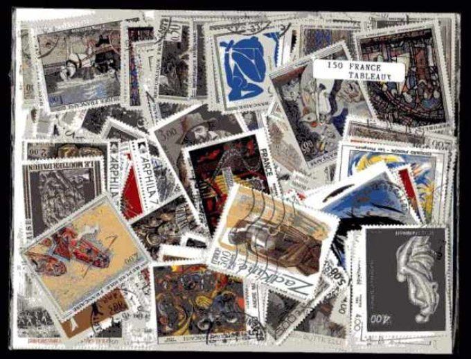 Collections de timbres de France Tableaux