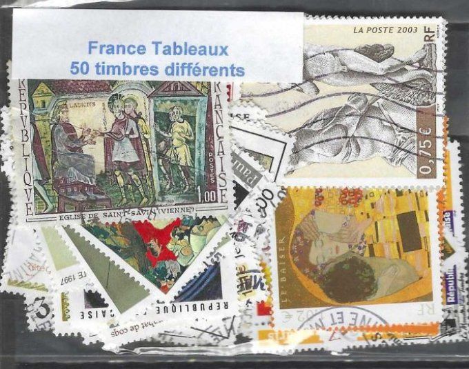 Collections de timbres de France Tableaux