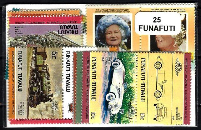 Collections de timbres de Funafuti