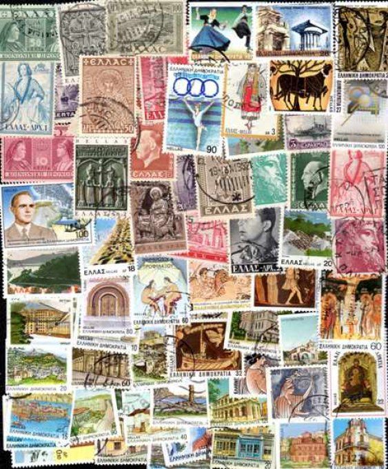 Collections de timbres de Grèce