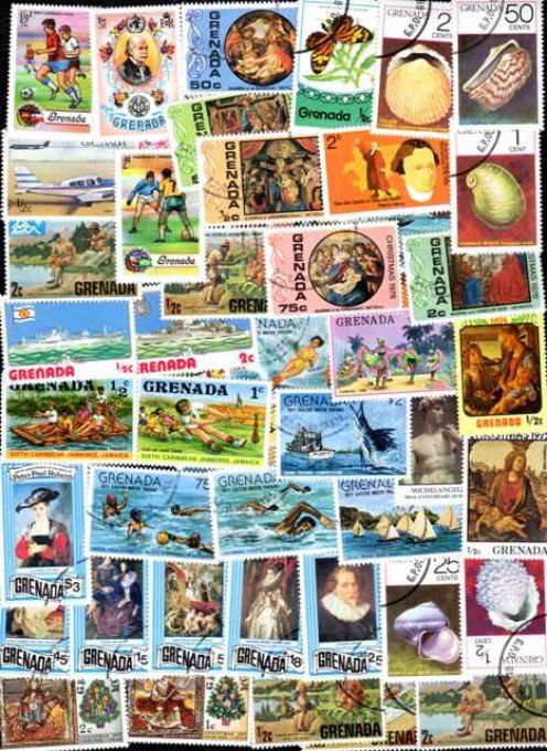 Collections de timbres de la Grenade