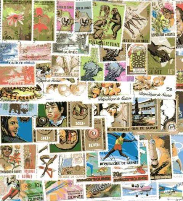 Collections de timbres de Guinée Française