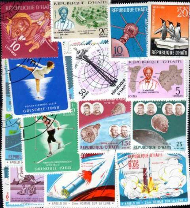 Collections de timbres de Haïti