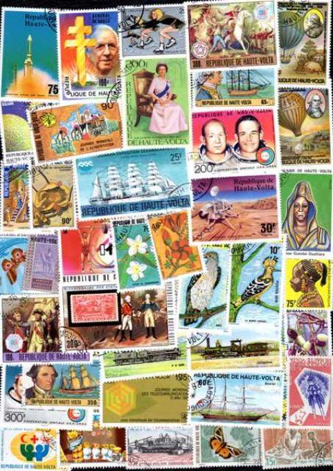 Collections de timbres de Haute-Volta