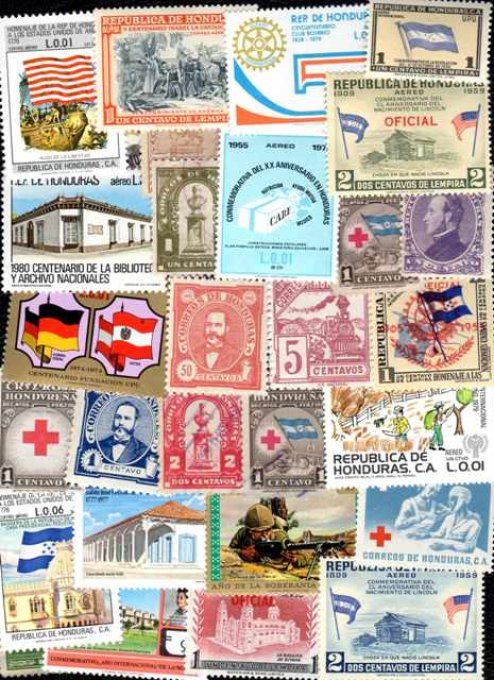 Collections de timbres du Honduras