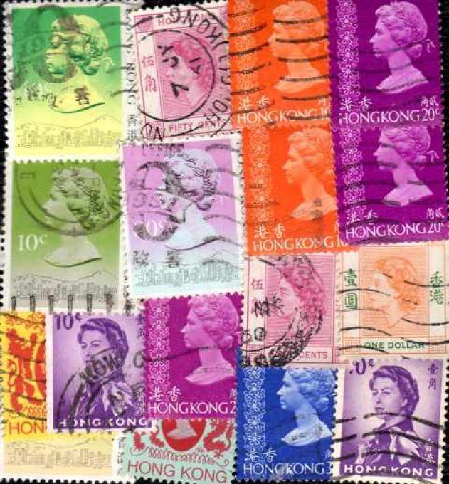Collections de timbres de Hong Kong