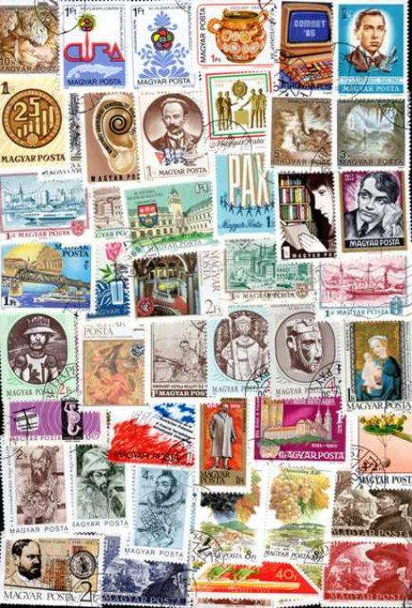 Collections de timbres de Hongrie grands formats