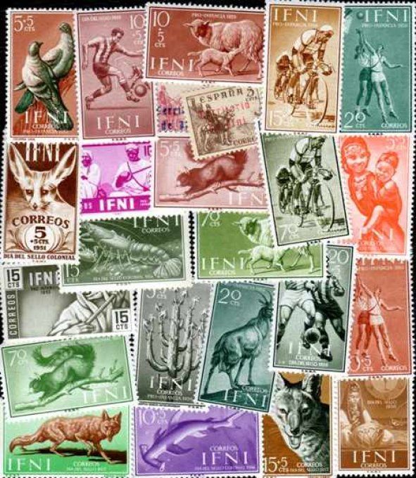 Collections de timbres d'Ifni