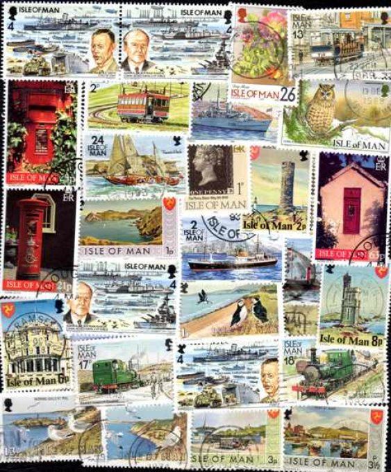 Collections de timbres d'Ile de Man
