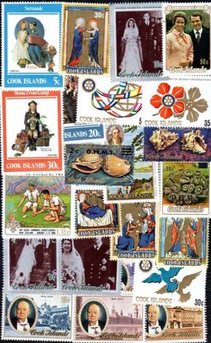 Collections de timbres des Iles Cook