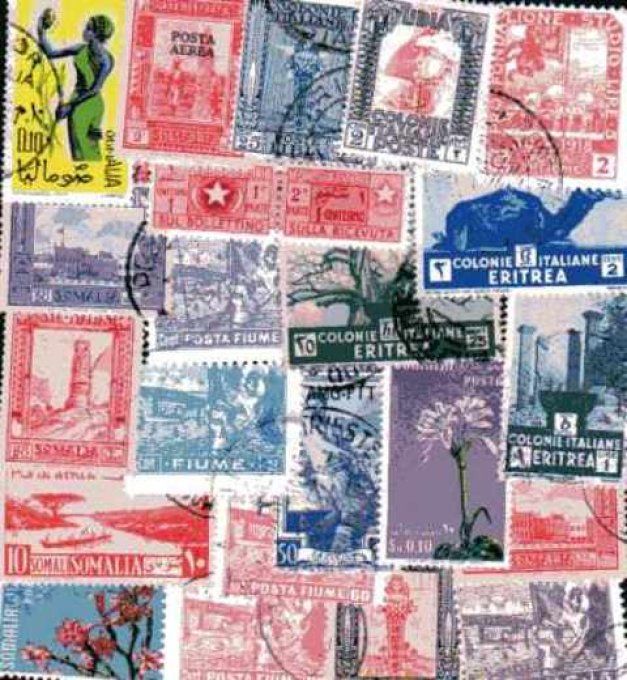 Collections de timbres d'Italie Colonies