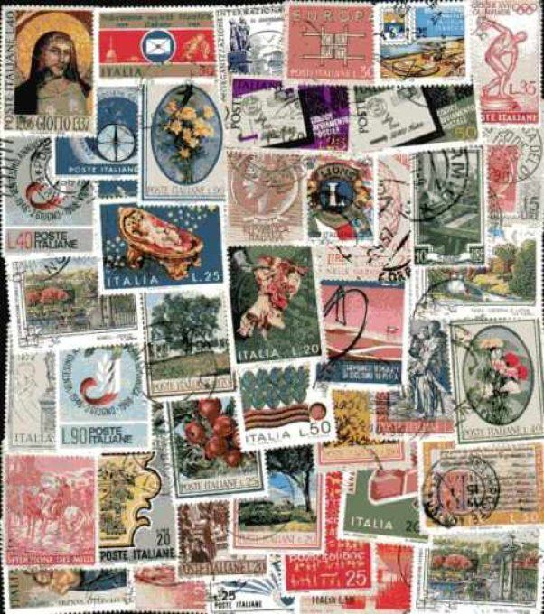 Collections de timbres d'Italie grands formats